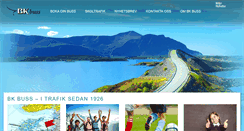 Desktop Screenshot of bkbuss.se