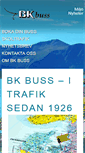 Mobile Screenshot of bkbuss.se